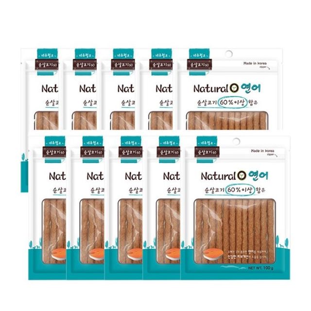 네츄럴오 연어져키 100g