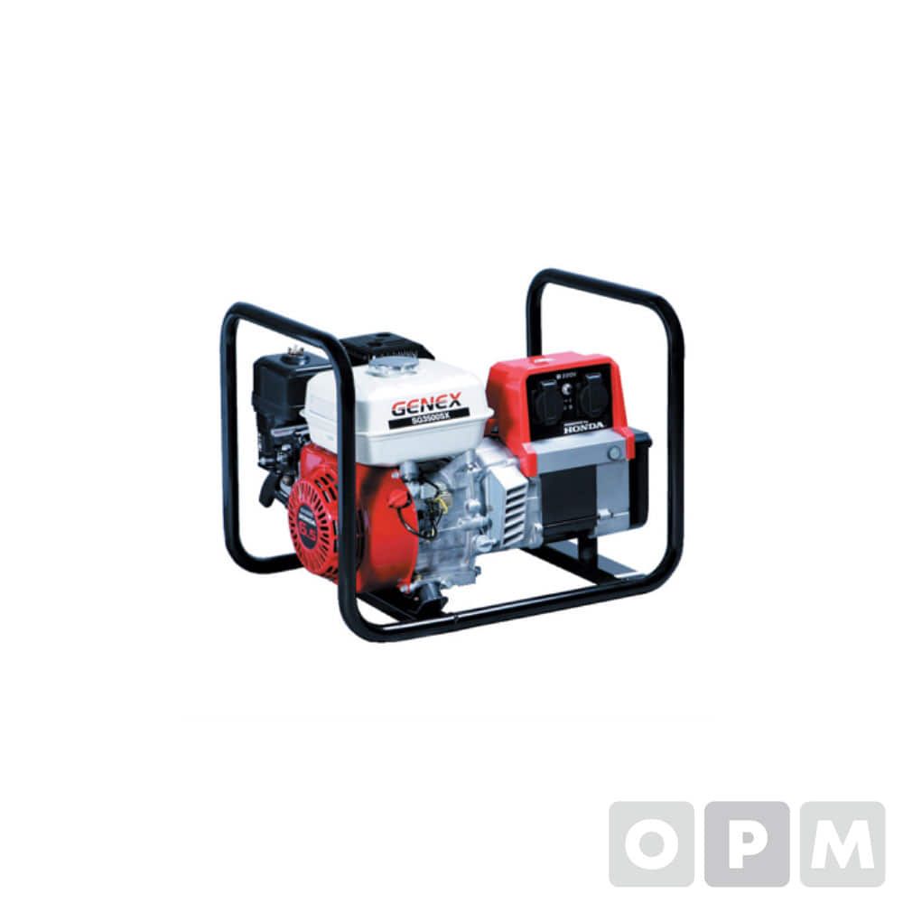 발전기 3.0(3.4)KVA 196cc 3.1L/1.8H 37kg xGX200