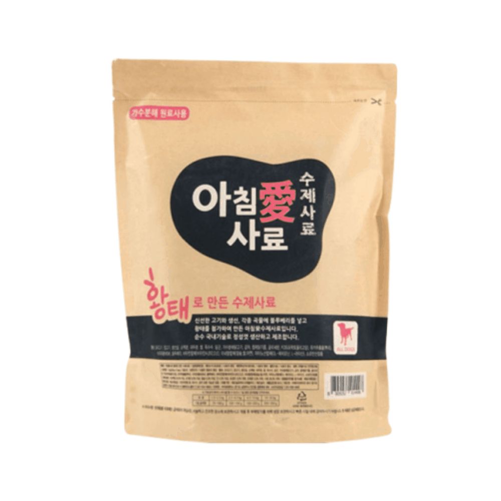 아침애 수제사료 황태 3kg (1kgX3개)