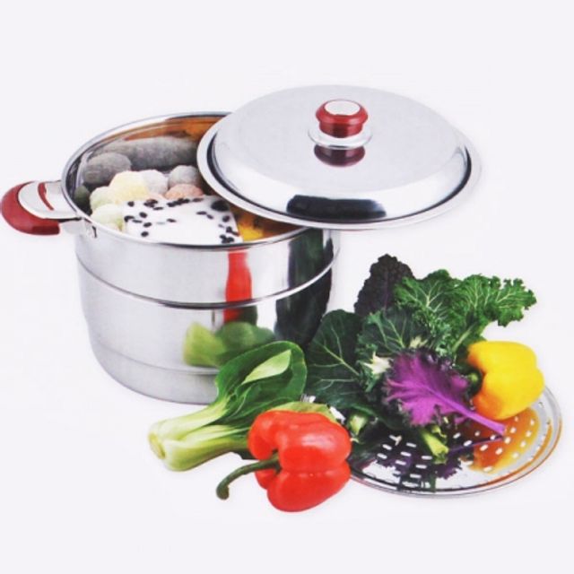 다용도 2단 찜솥 곰솥 24cm 곰통 냄비