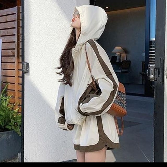 배색 여자 컬러 기본 여성 데이 바스락 반바지 상하