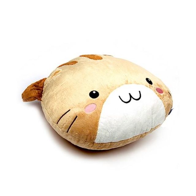 미네코 얼굴쿠션 중 45cm 중형 봉제 완구 선물용 쿠션