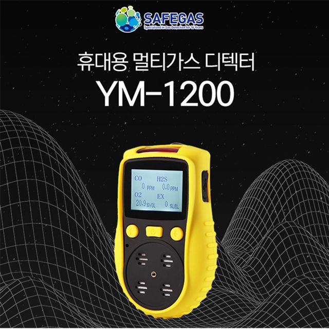 SAFEGAS 복합GAS측정기 YM-1200 확산식 GAS 디렉터