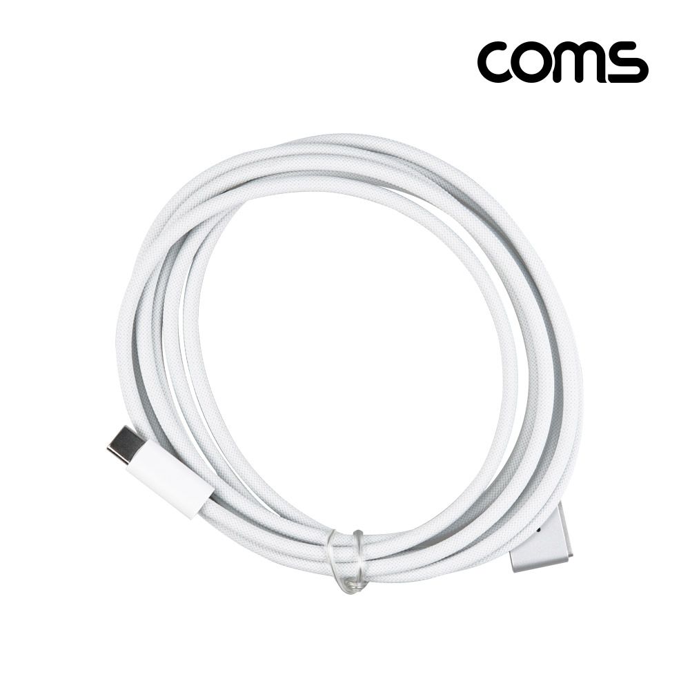 Coms USB C타입 전원 변환 케이블 1.8m 맥세이프3