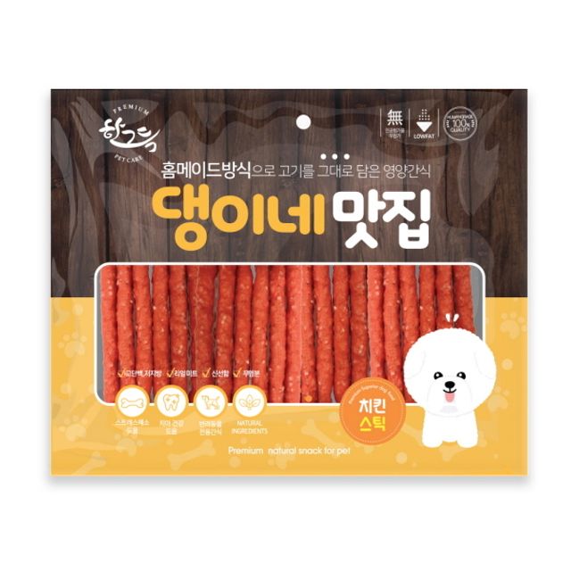 댕이네맛집 치킨 스틱 300g 1박스 50개