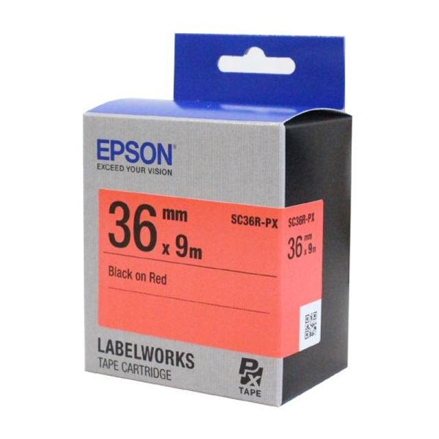 EPSON)라벨프린터리본(SC36R)적색/흑문자