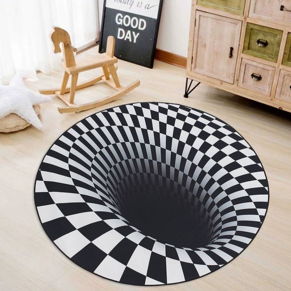 트랩존 3D 입체 착시매트 120cm 착시카페트