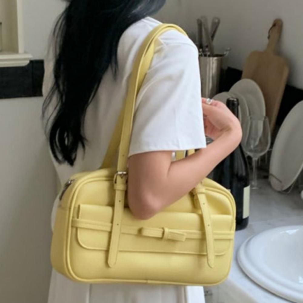 여성 사각 쇼퍼백 심플 미니 대학생 직장인 데일리 가