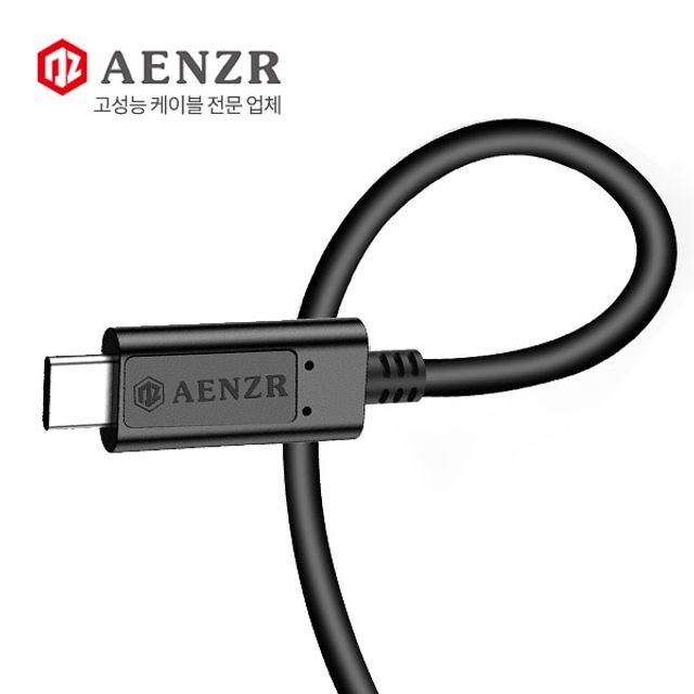 AENZR알파 썬더볼트3 C타입 초고속케이블 1M 40Gbps