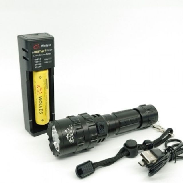 초강력 슈퍼LED 울브스 칩셋 12000루멘 LED랜턴 XHP13