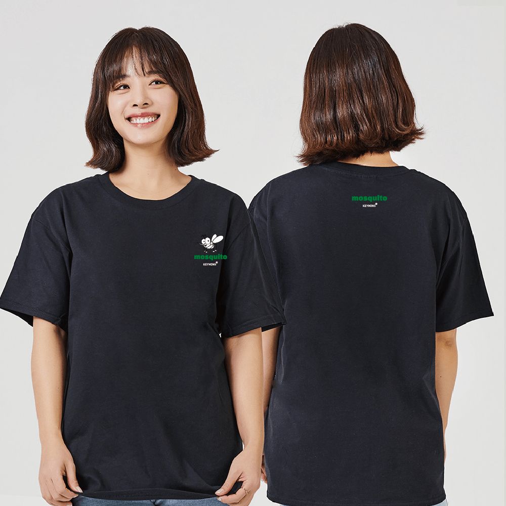 키밍 모기 곤충 그래픽 반팔티 데일리티셔츠