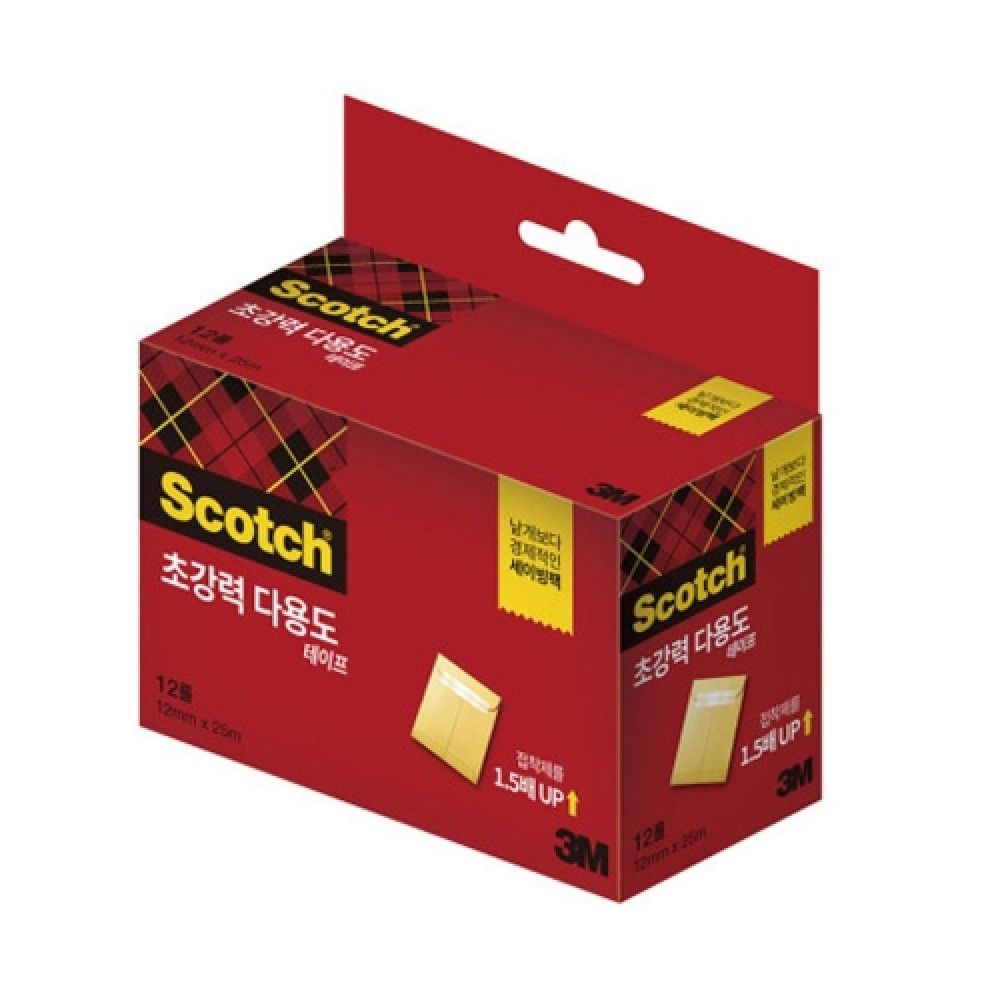 3M 초강력 다용도 테이프 리필 SH1225R12 세이빙팩 /