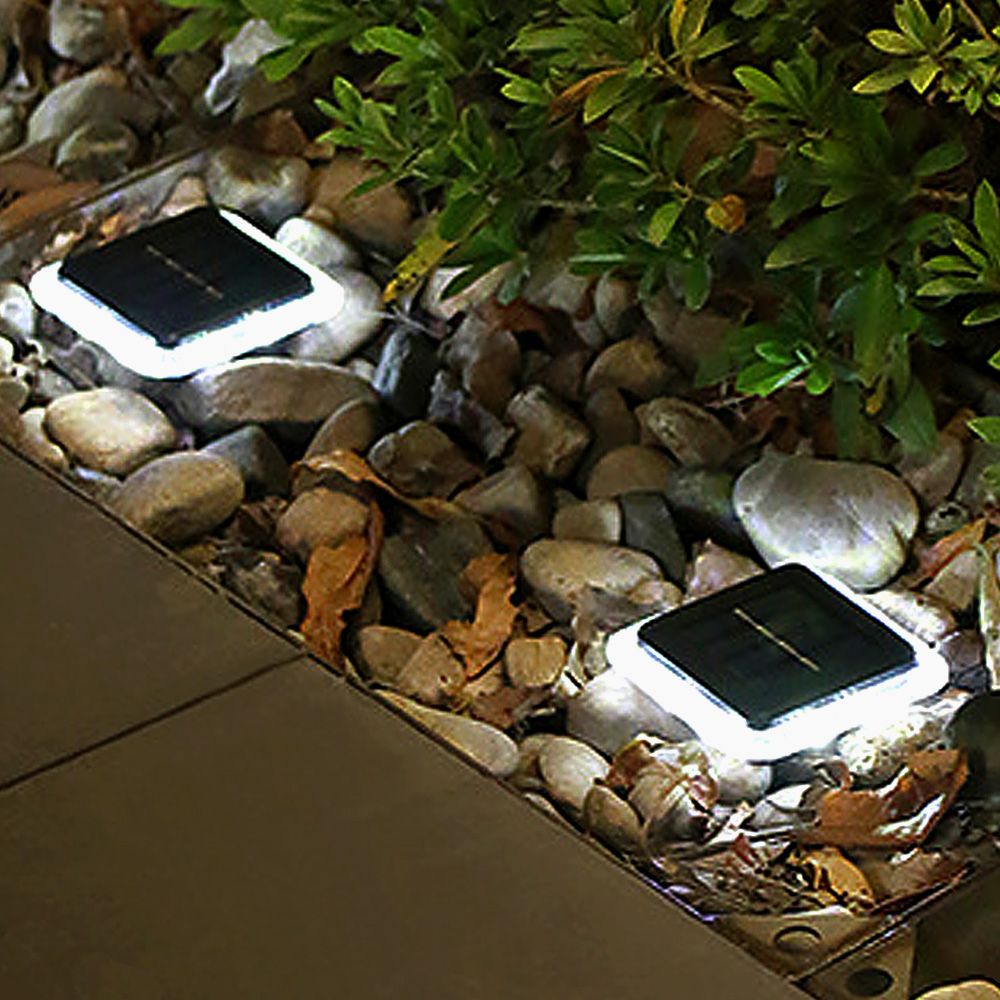 태양광 LED 바닥등 계단 벽부등 2p