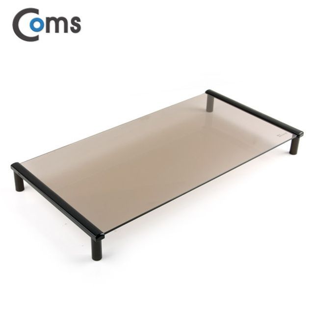 모니터 받침대 스탠드 1단 620mmx309mm 블랙