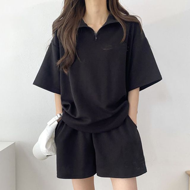 아웃도어 SET 루즈핏 다용도 티셔츠 학교 가