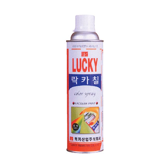 락카스프레이/흑색 (40 EA) 420ml LK-700