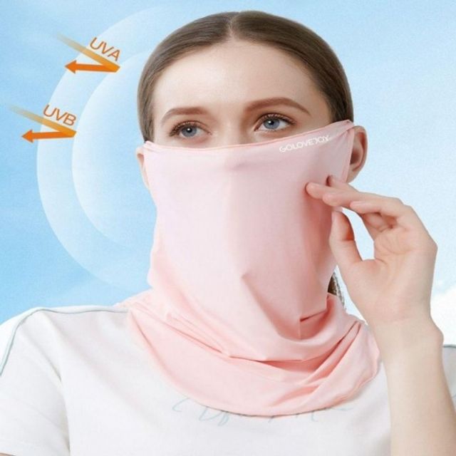마스크 컬러 자외선 페이스 아웃도어 골프 쿨링