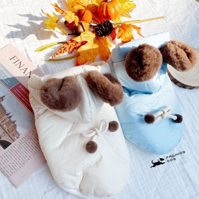 곰후드패딩점퍼(S~XL)