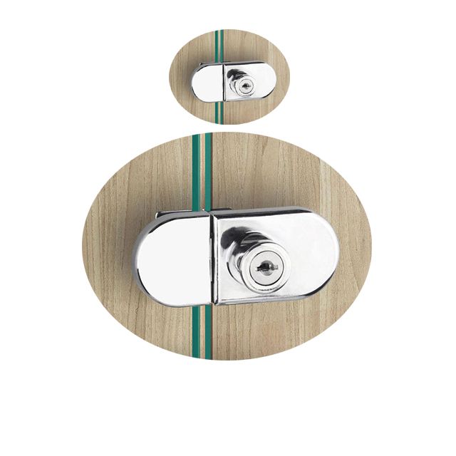 85 X 38 X 40mm 강력한 보안 유리정 잠금장치 X 2개입