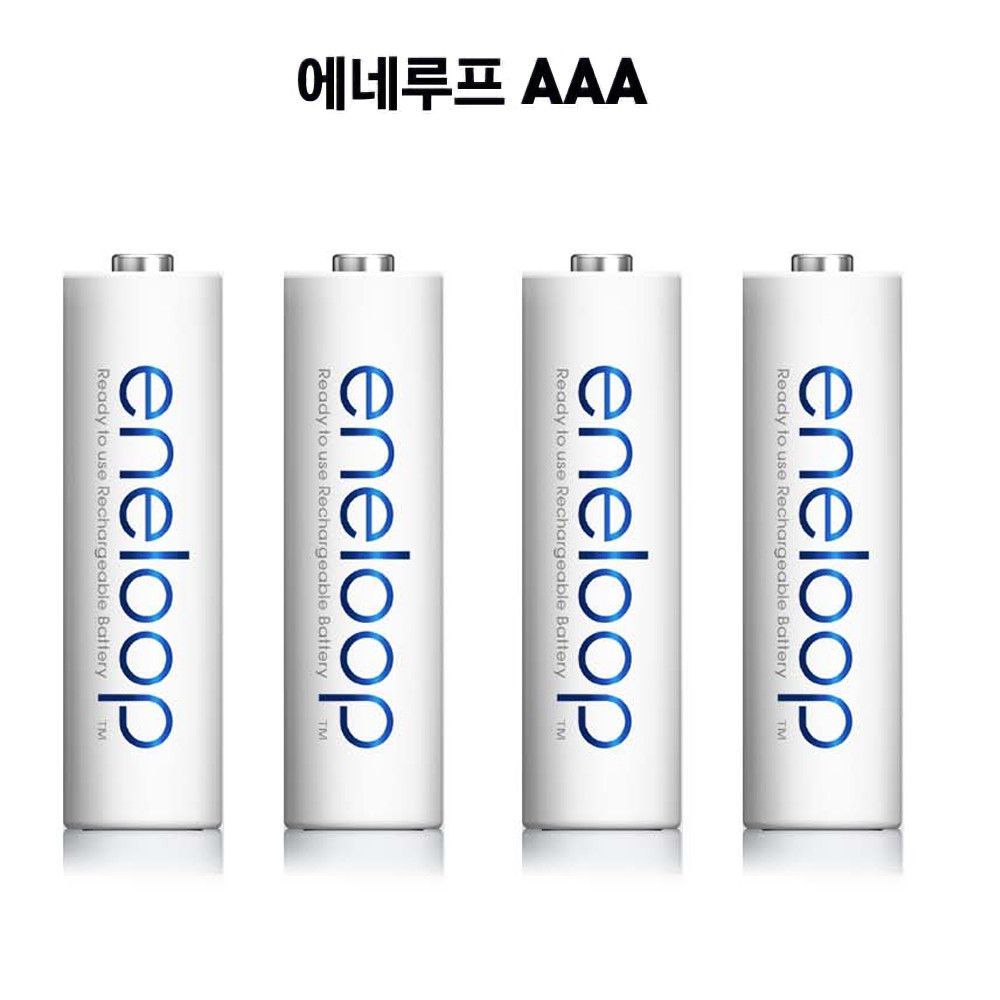 파나소닉 에네루프 충전식 건전지 AAA 4알 800mAh