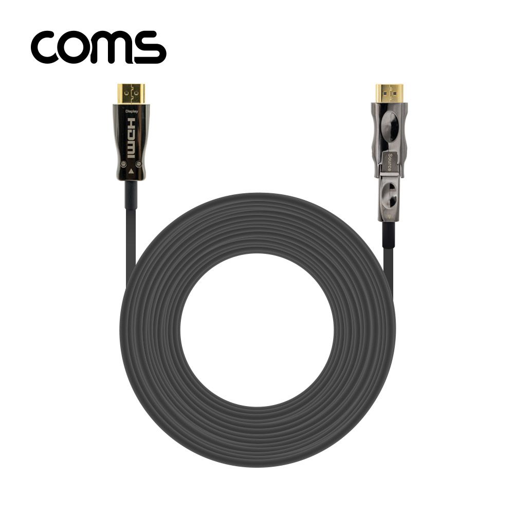 (COMS) HDMI 2.0 리피터 광 케이블(분리형) 20M