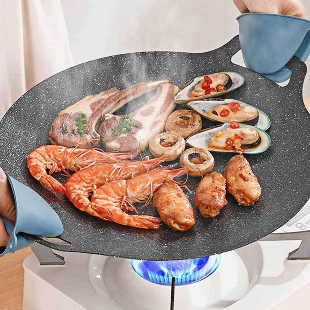 야외용 불판 삼겹살 캠핑 그리들 고기 캠핑그릴 30cm