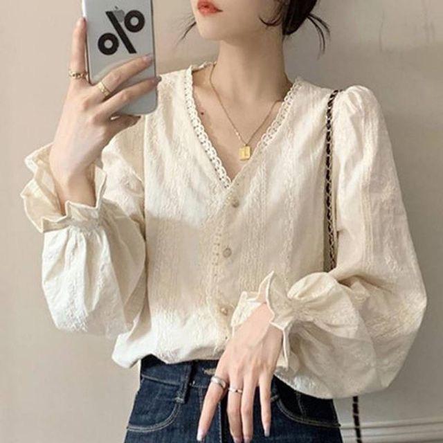셀러허브 루즈핏 하프클럽 매력 X 프릴 여성트