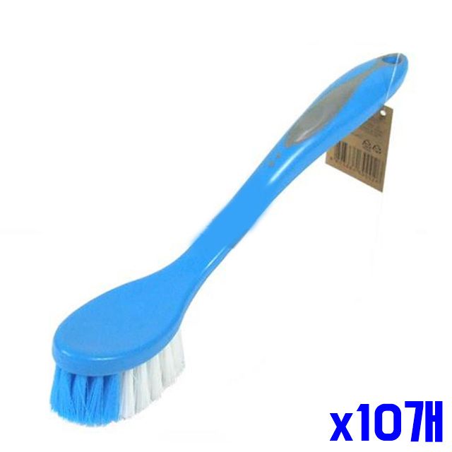 촘촘한 x10개 색상랜덤 자루솔 1호 바닥청소솔