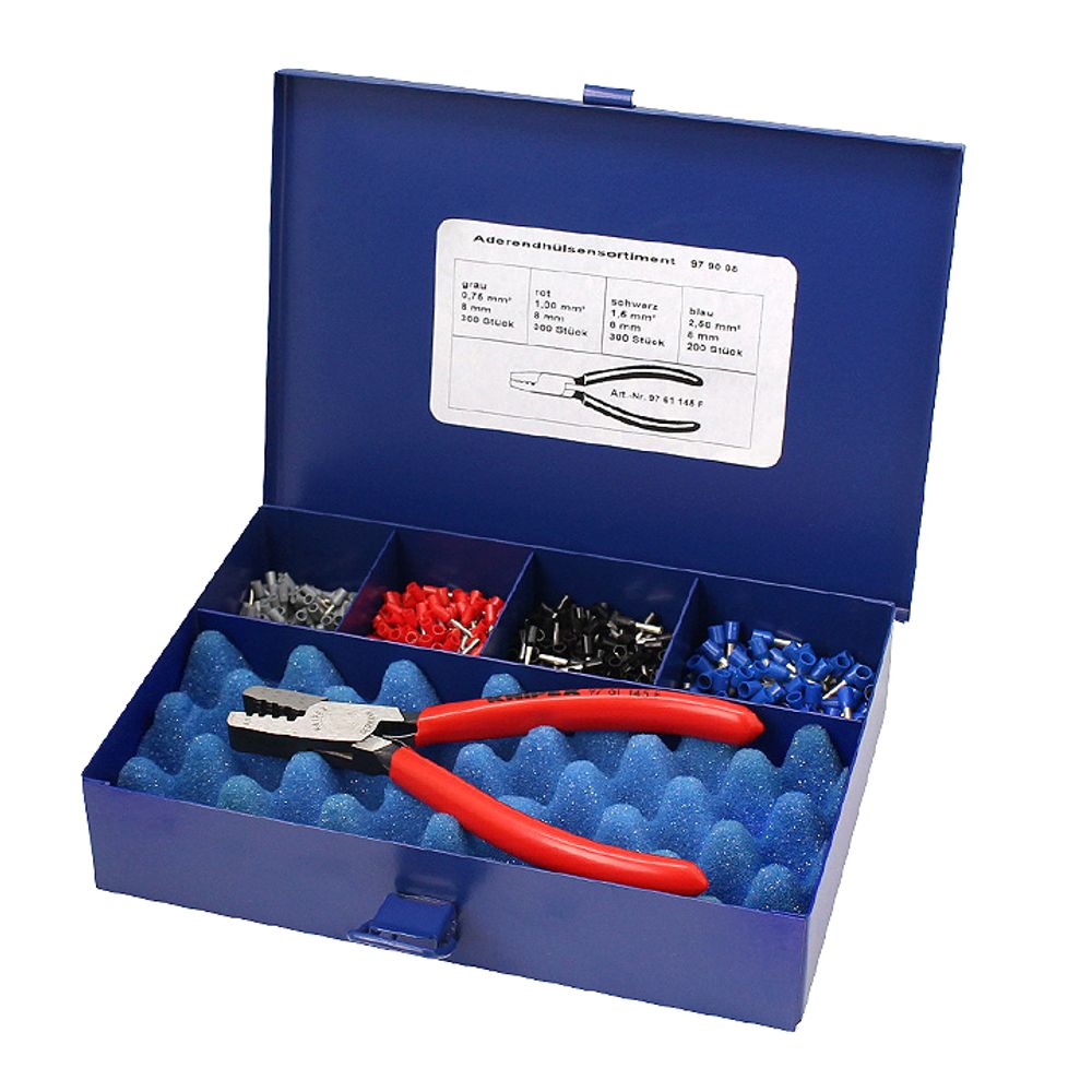 KNIPEX 압착기세트(컨넥터포함)_97-90-08