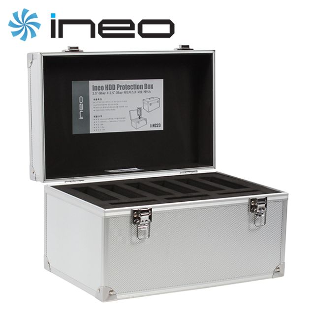 ineo I-NC23 알루미늄 하드디스크 보관함 2.5 KW0794