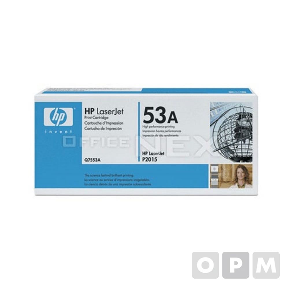 HP 토너 Q7553A/3000매/1EA