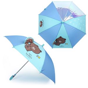 아이티알,NE 라인프렌즈 도넛 53 입체 홀로그램 우산 (민트) 아동