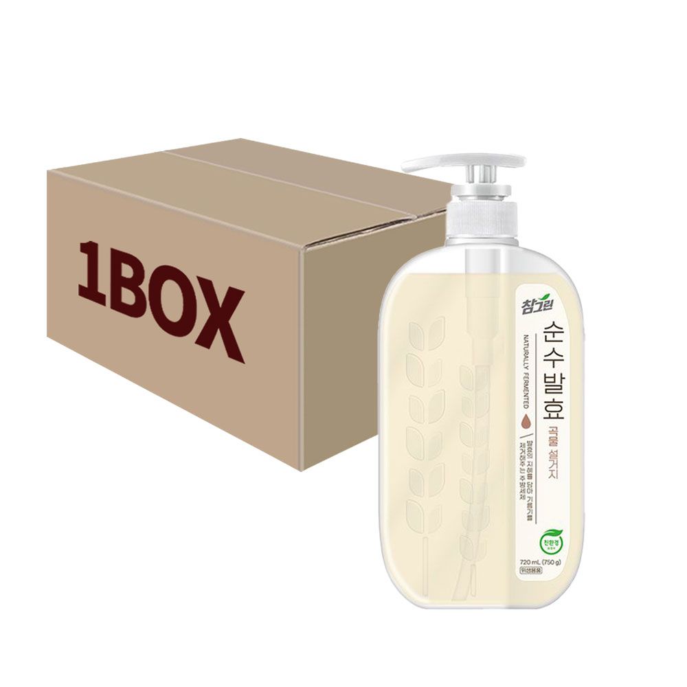 참그린 순수발효 곡물 설거지 용기 750g 12입