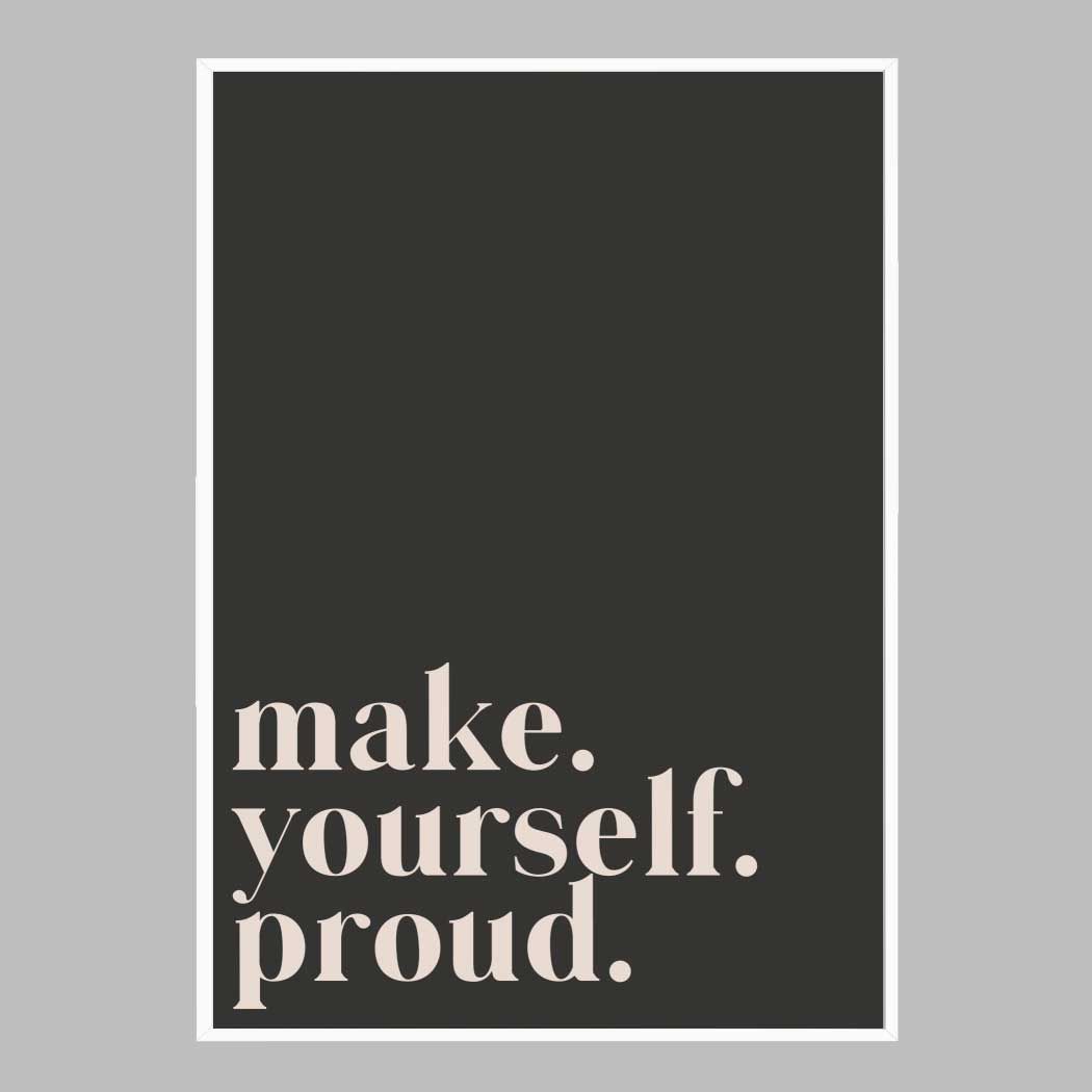 슬림액자 Make yourself proud A3사이즈
