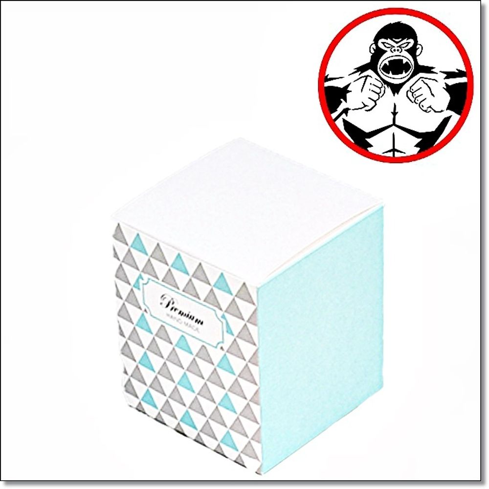 1묶음100장 캔들박스 7oz 78x78x93mm 럭키 선물박스