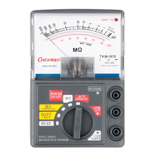 절연저항계(메가/아나로그) TKM-910