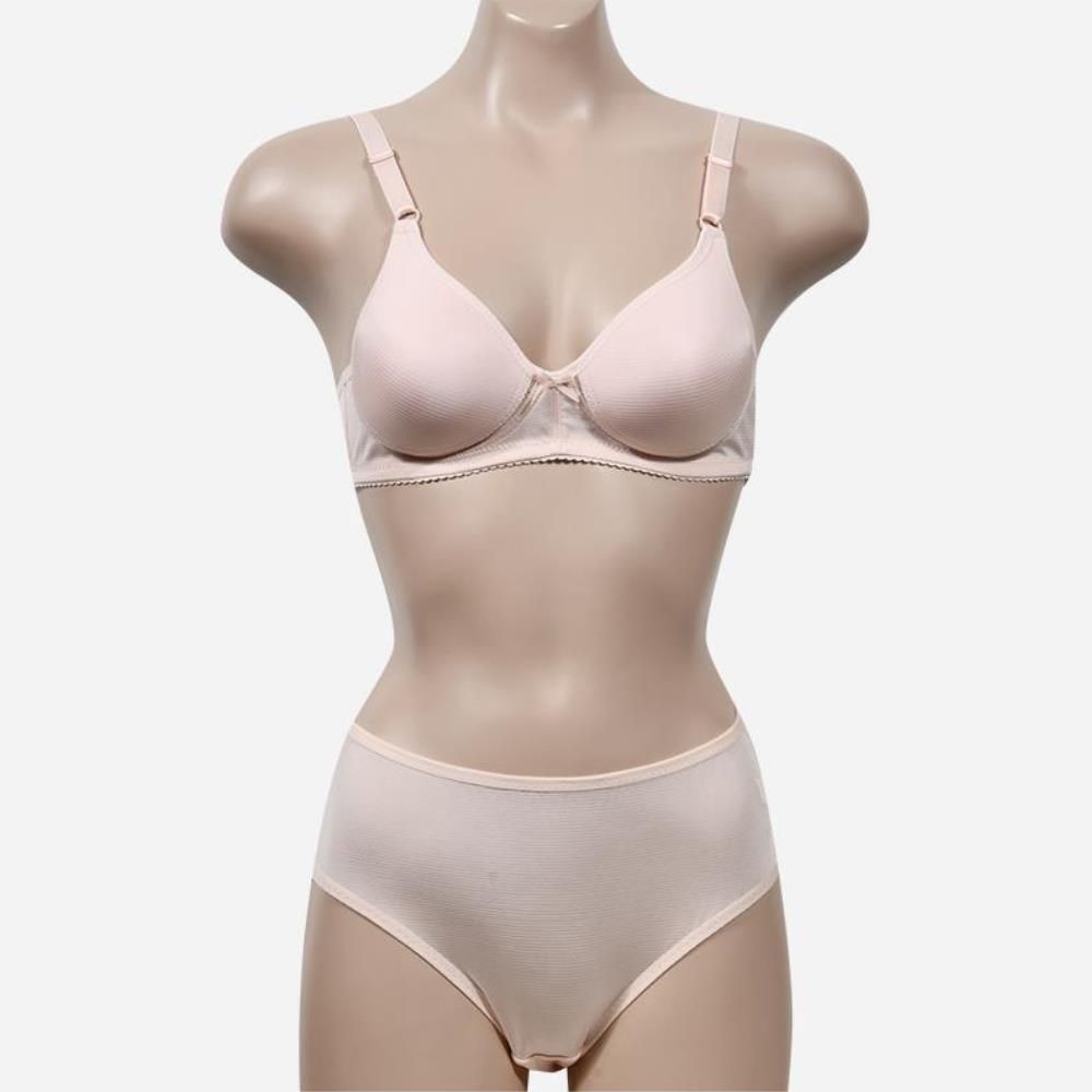팬티브라 브라팬티세트 심플한 부드러운 몰드 인