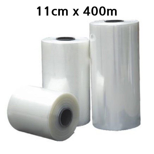 PVC 원통형 수축필름 0.04mm 11cm x 400m 1롤