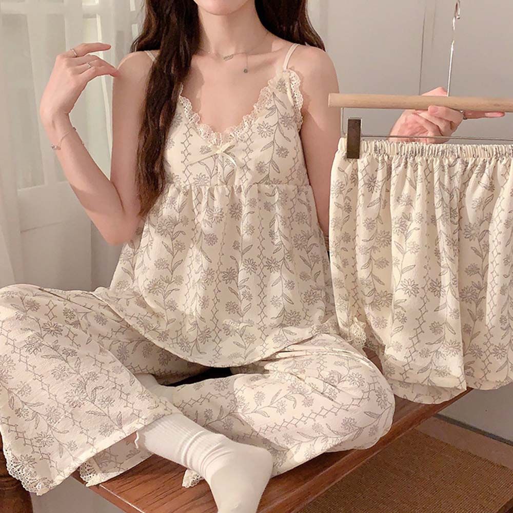 온모어 여성잠옷 홈웨어 잠옷바지 여름잠옷 실내복 잠