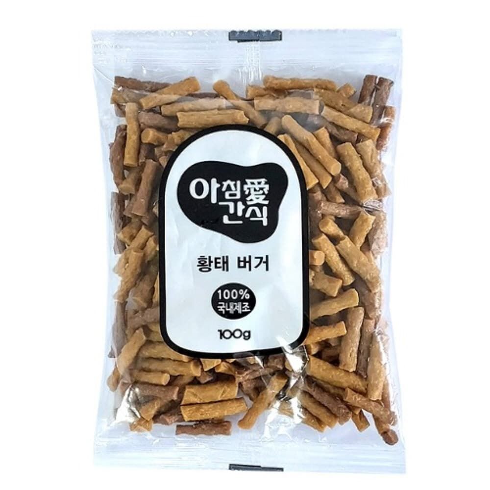 국산간식 모이스쳐 저알러지 황태버거100g(160개입)