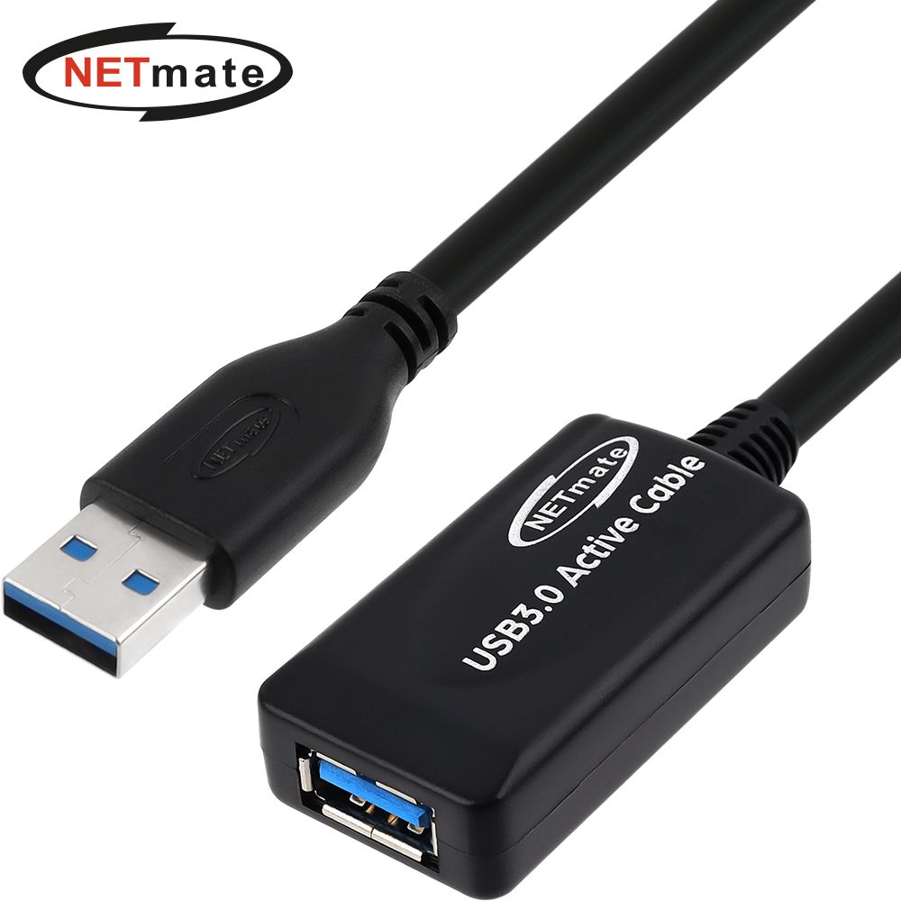 넷메이트 NMC-UR303N USB3.0 연장 무전원 리피터 3m