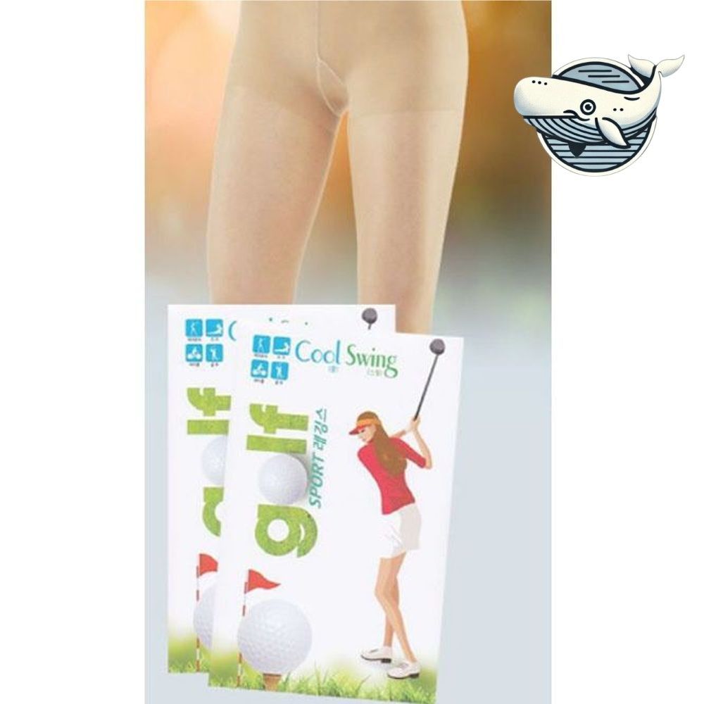골프 자외선차단 레깅스 스타킹 고리형 타이즈