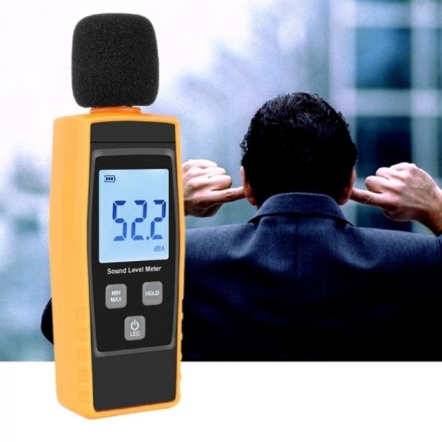 LCD 디스플레이 130데시벨 멀티형 디지털 소음측정기