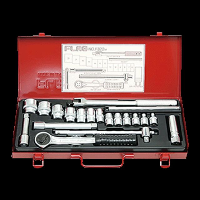 FLAG 소켓렌치세트 F-315M 3/8-16pcs