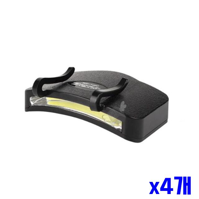 LED 캠핑용품 랜턴 x4개 모자 라이트 캠핑 부착형 헤