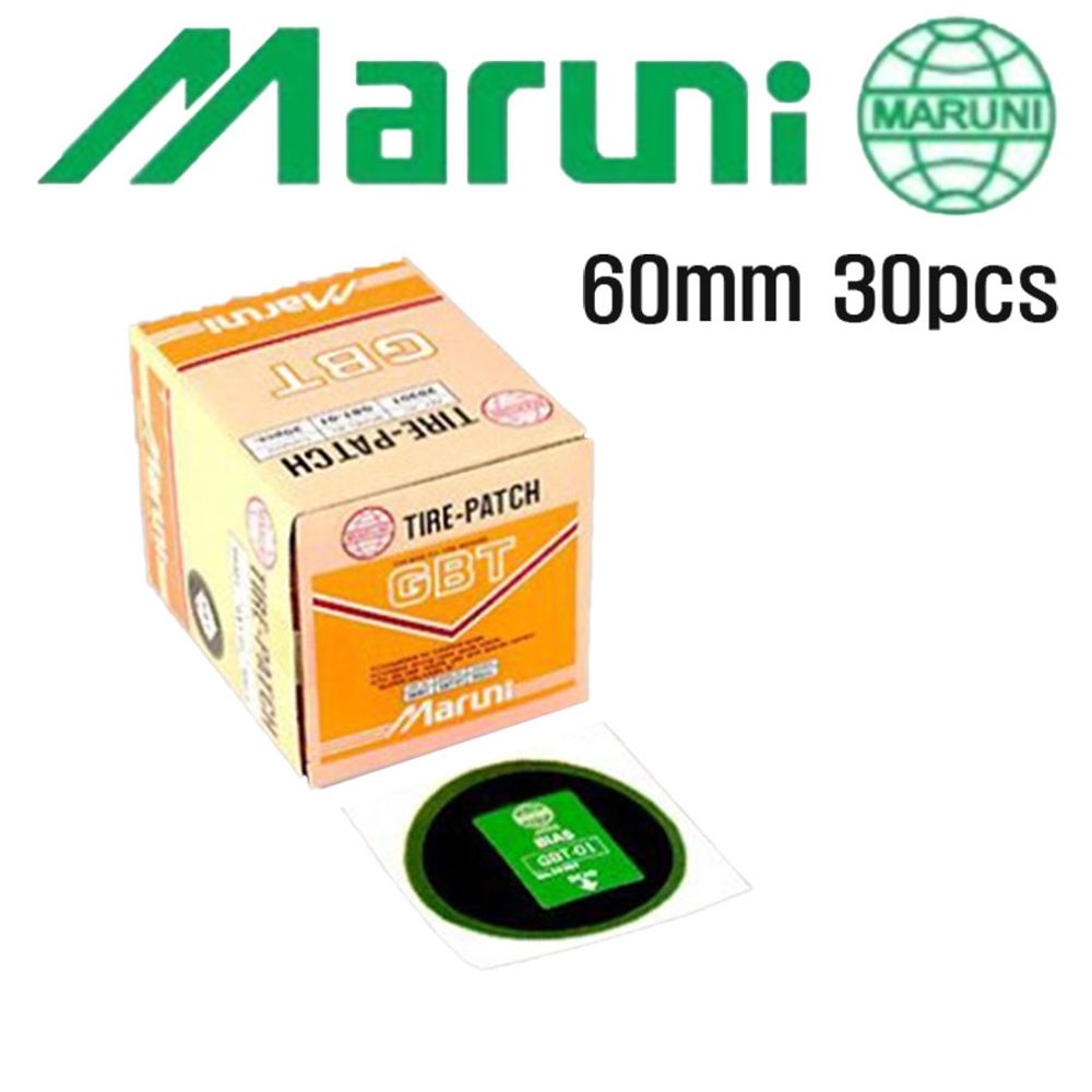 타이어패치 바이어스 MARUNI GBT-01 60mm 30pcs