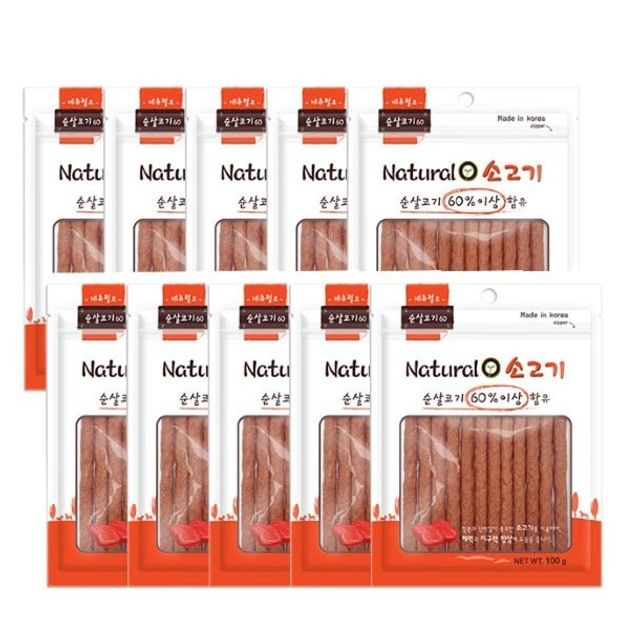 네츄럴오 소고기 져키 100g
