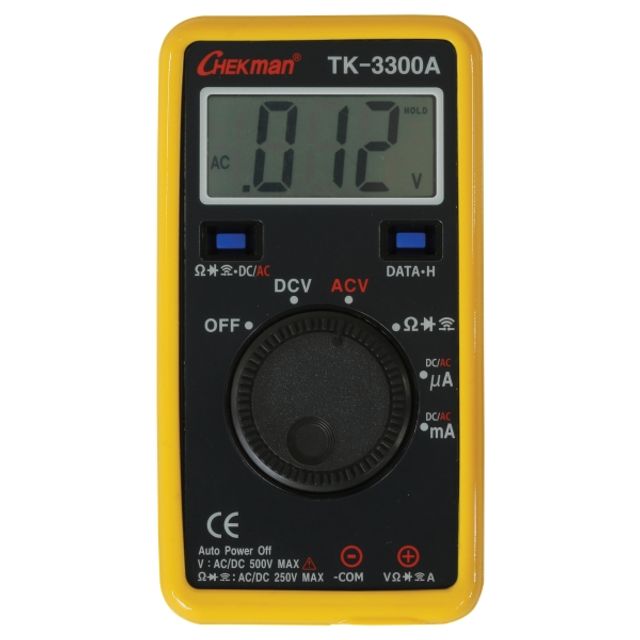 디지털멀티테스트기(초경량형) AC/DC500V/200mA/저