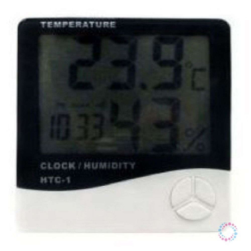 디지털 온습도계 온도계 습도계 시계 HTC-1