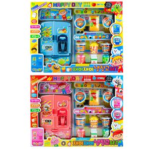 아이티알,NE 냉장고 장난감세트 (랜덤) 소꿉놀이 음식모형 스티커